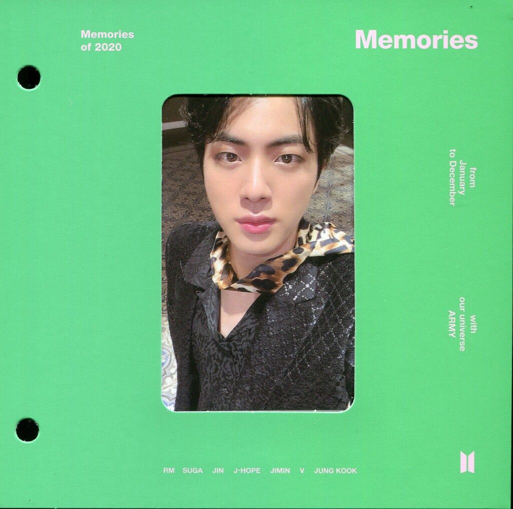 bts Memories of2020 トレカ　ジン BTS Memories of 2020 DC トレカ JIN ジン A - メルカリ