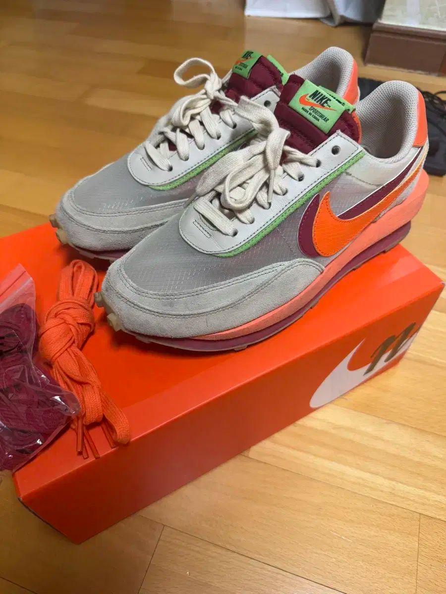 NIKE ナイキ sacai サカイ クロット LD ワッフル オレンジ ブレーザー 265
