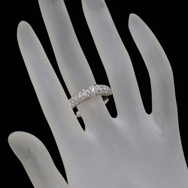 モニッケンダム Pt900 ダイヤモンド リング 0.387ct D SI1 G 0.75  