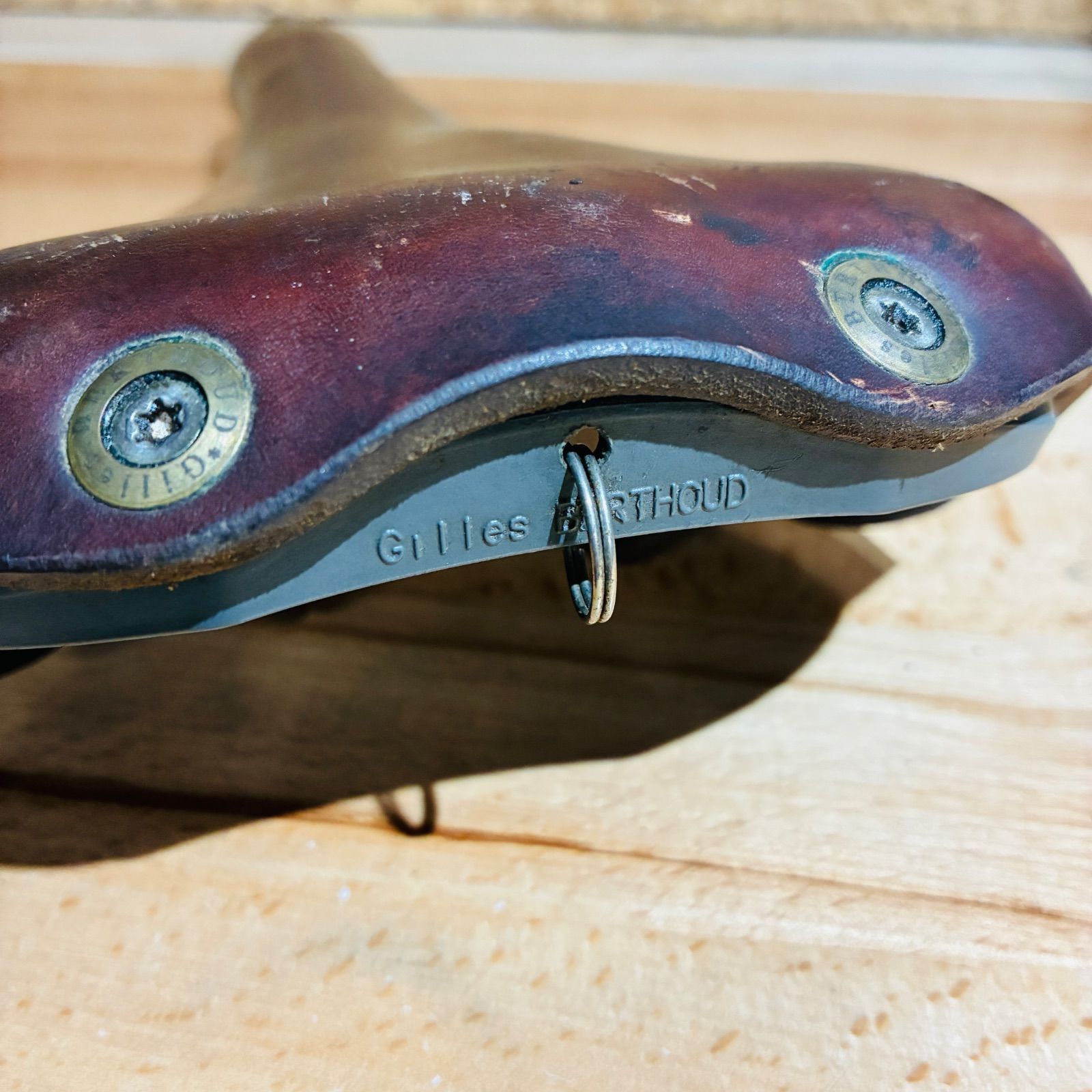 Gilles BERTHOUD Galibier leather saddle レザー サドル ロードタイプ