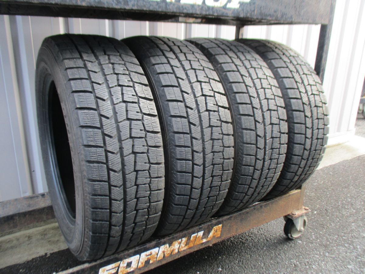 225/60R17 99Q ダンロップ WINTER MAXX WM02 2020年製 4本 送料込 T49750109インボイス領収書発行可能