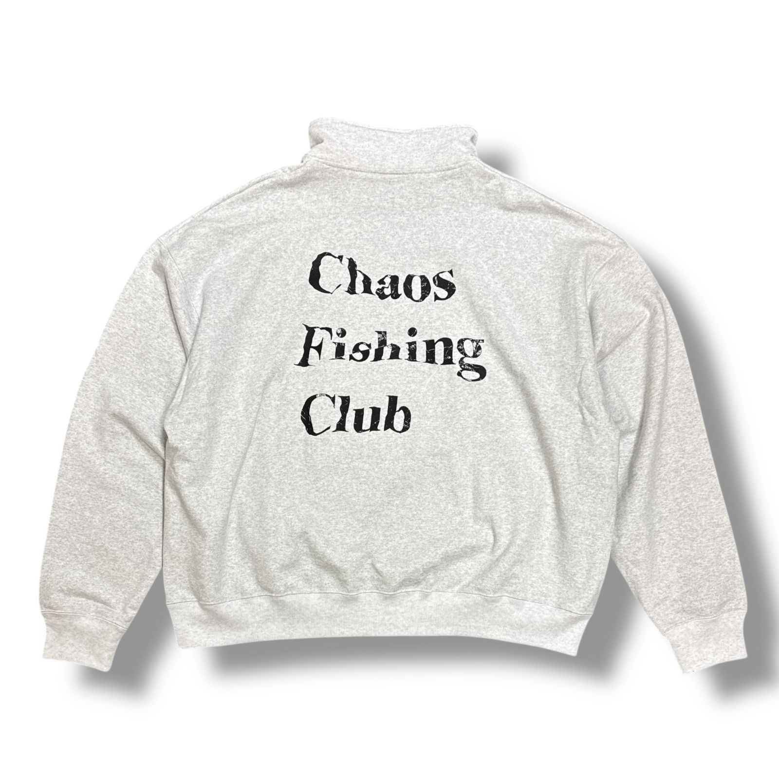 参考上代22000円 未使用品 Chaos Fishing Club 24AW LOGO HALF ZIP 