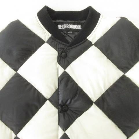 ネイバーフッド NEIGHBORHOOD 美品 23AW CHECKER DOWN JACKET