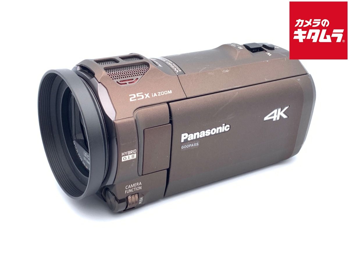 並品 パナソニック デジタル4Kビデオカメラ HC-VX992MS カカオブラウン