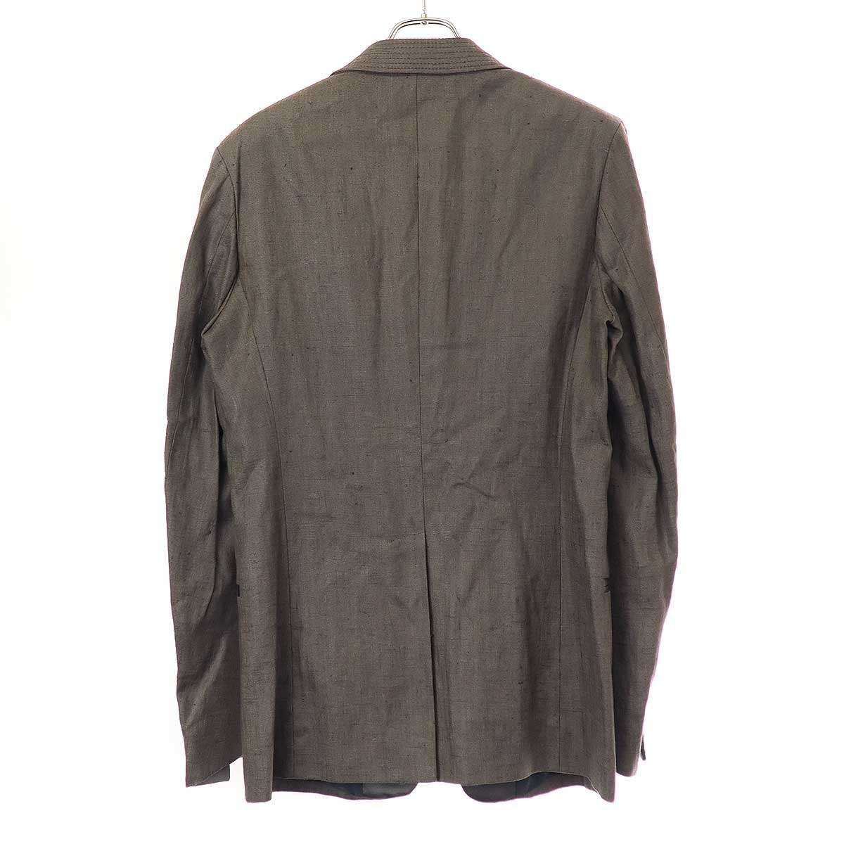 HAIDER ACKERMANN ハイダーアッカーマン コーティングリネンテーラード 