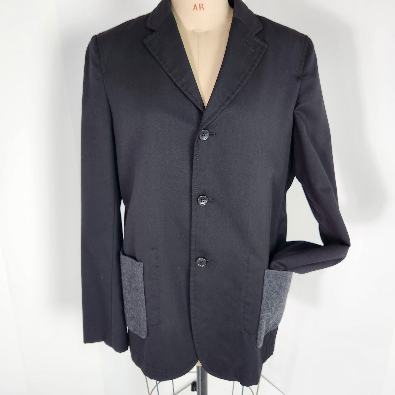 BLACK COMME des GARCONS テーラードジャケット メンズ ブラック
