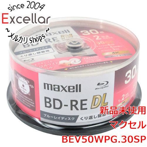 bn:5] maxell 録画用ブルーレイディスク BEV50WPG.30SP BD-RE DL 2倍速