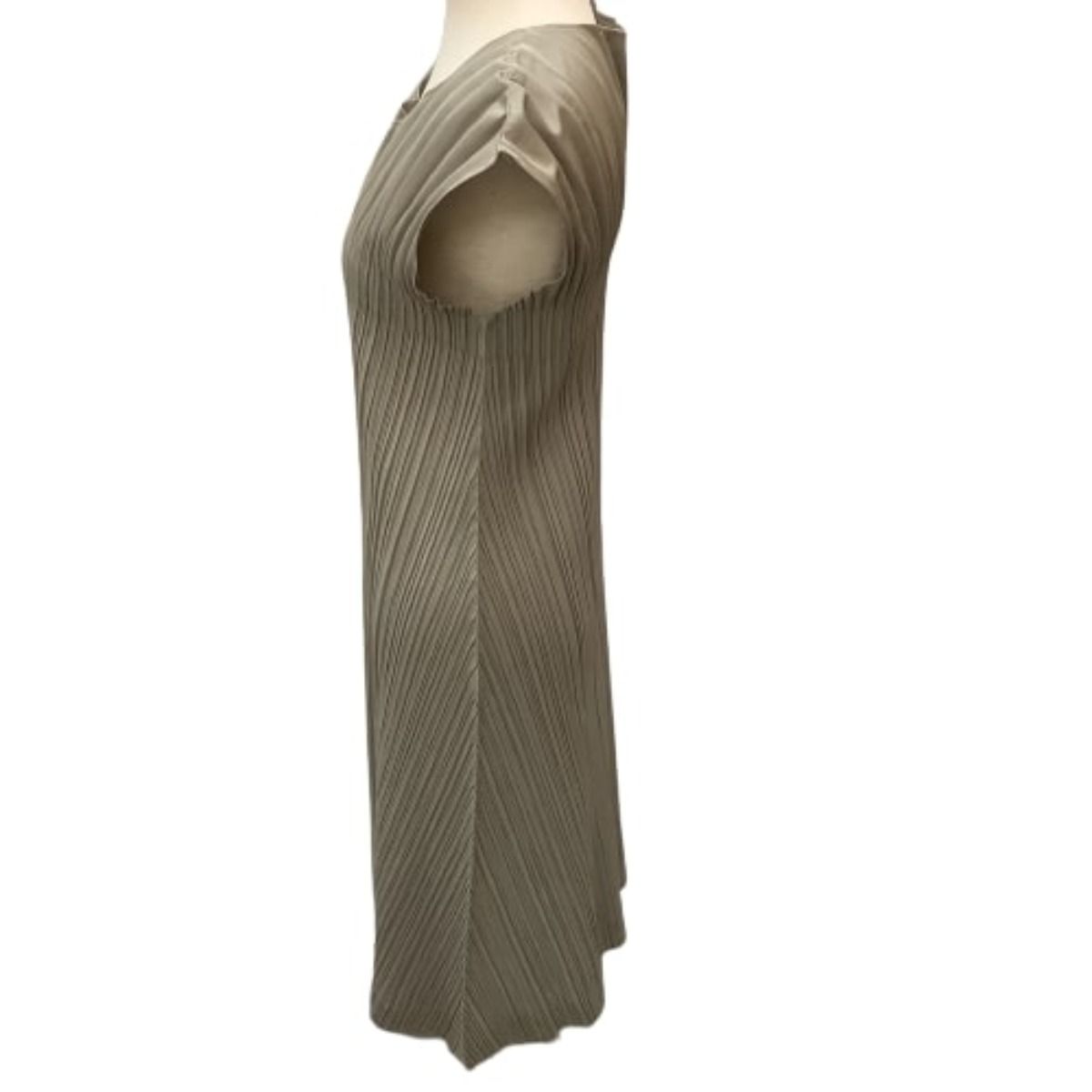 PLEATS PLEASE 斜めプリーツ変形ワンピース PLEATS PLEASE プリーツプリーズ イッセイミヤケ PP31-JH185