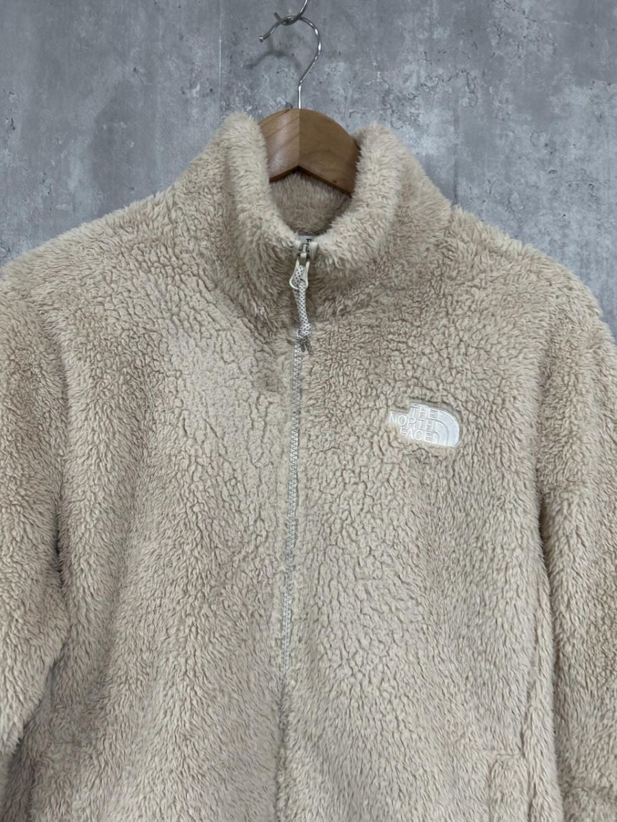 THE NORTH FACE ザノースフェイス フリース もこもこ ジャケット sizeS|90|ベージュ ◎レディース
