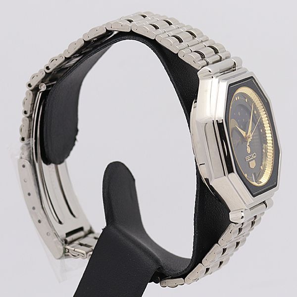 デッドストック級 稼働 美品 セイコー AT 6347-5000 セイコー5 ルナ