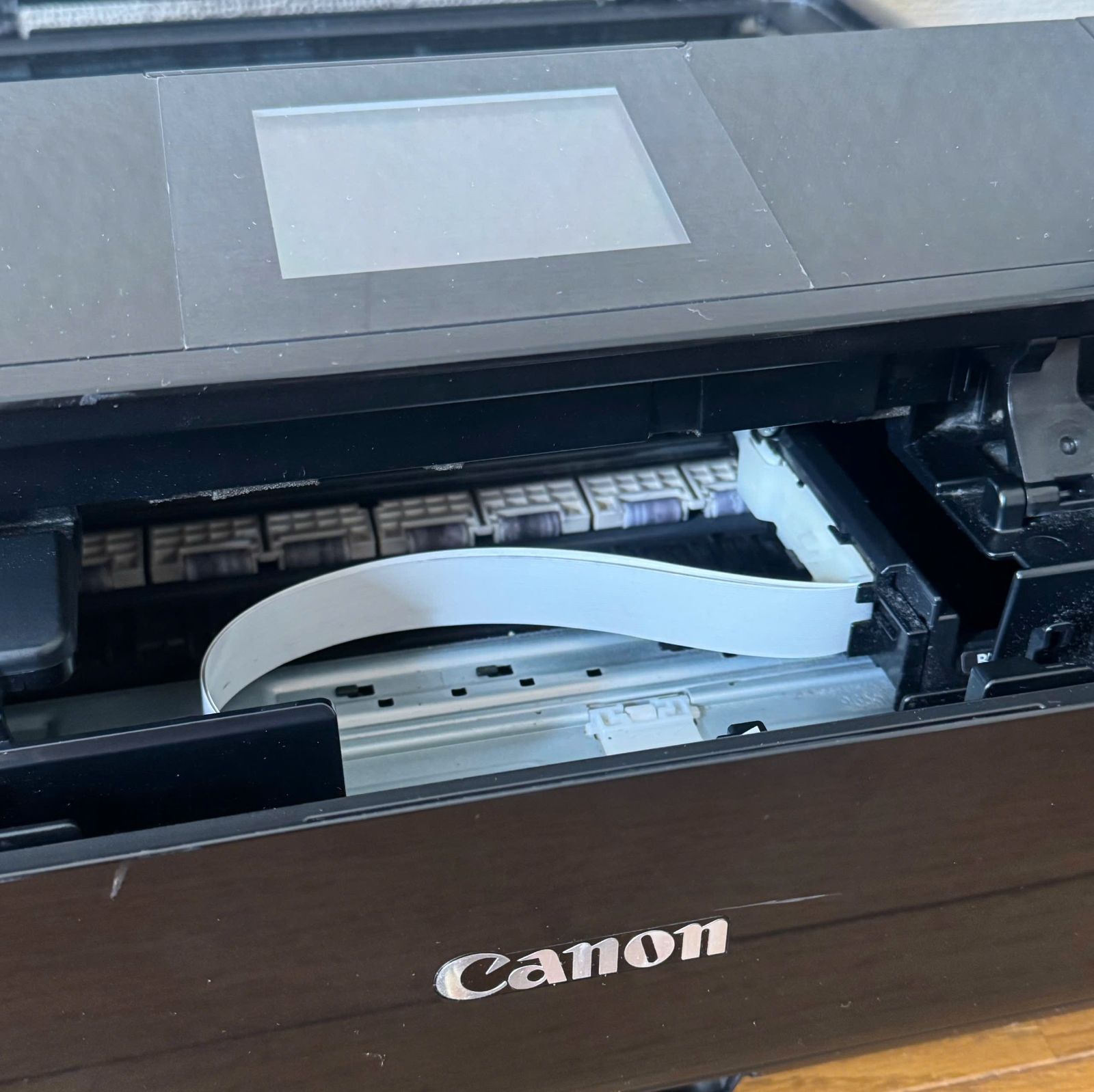 動作OK】印刷枚数少！！ Canon キャノン プリンタ MG7730黒 ② 動作OK