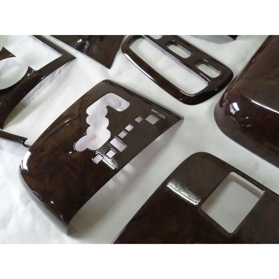 200系ハイエース 1型 2型 3型 標準 SGL DX 茶木目 インテリアパネル 18