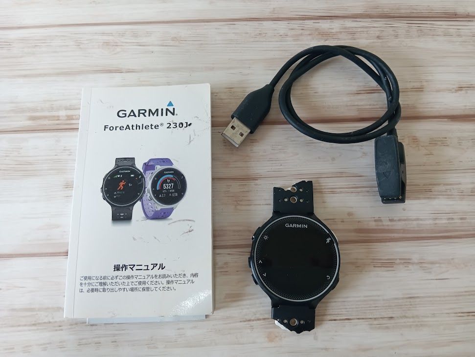 GARMIN ForeAthlete 230J 中古】GARMIN ForeAthlete 230J 紫【使用感