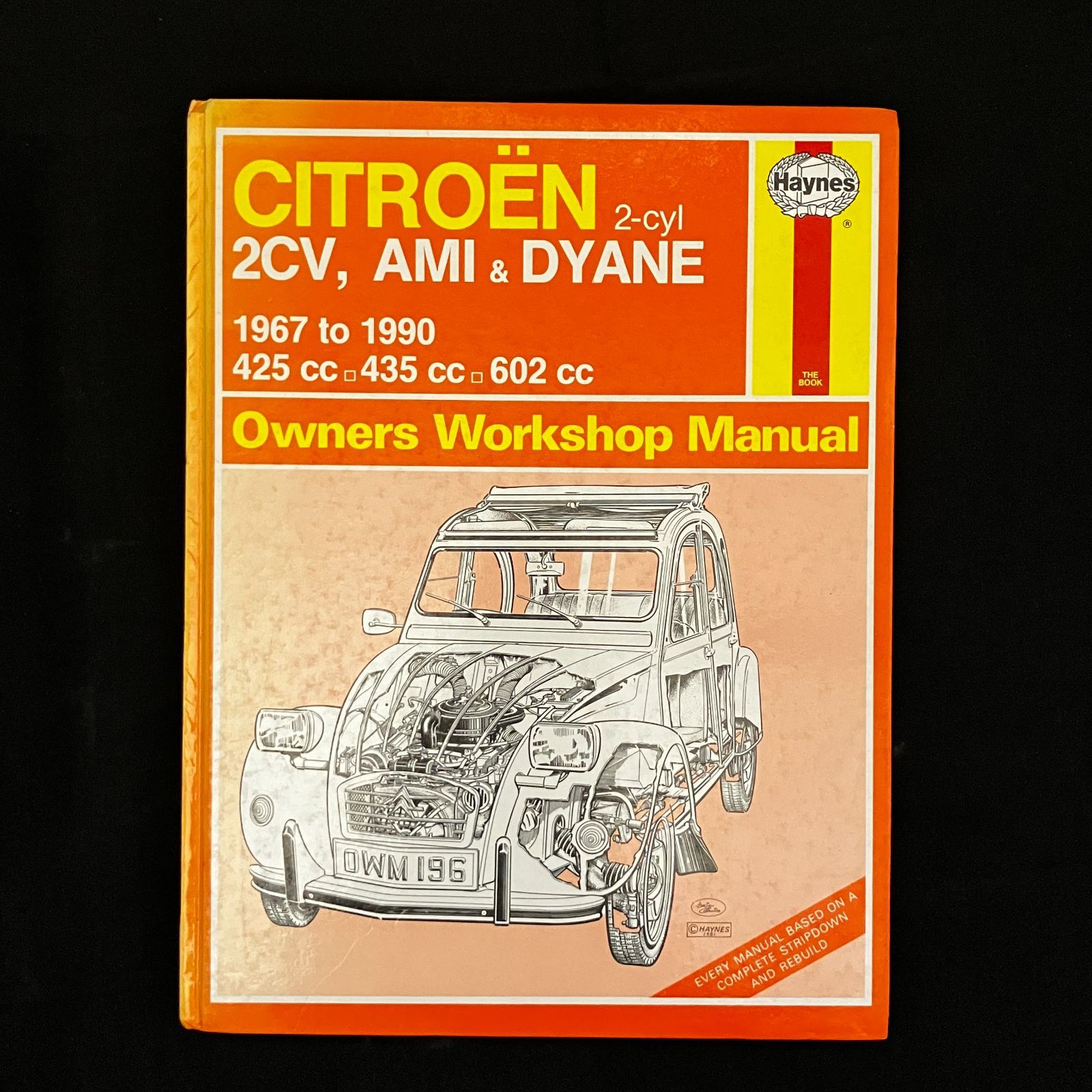 CITROEN 2-cyl 2CV, AMI & DYANE. Owners Workshop Manual Haynes BOOK 1967 to  1990 425cc 435cc 602cc シトロエン マニュアル 洋書 15ろy - メルカリ