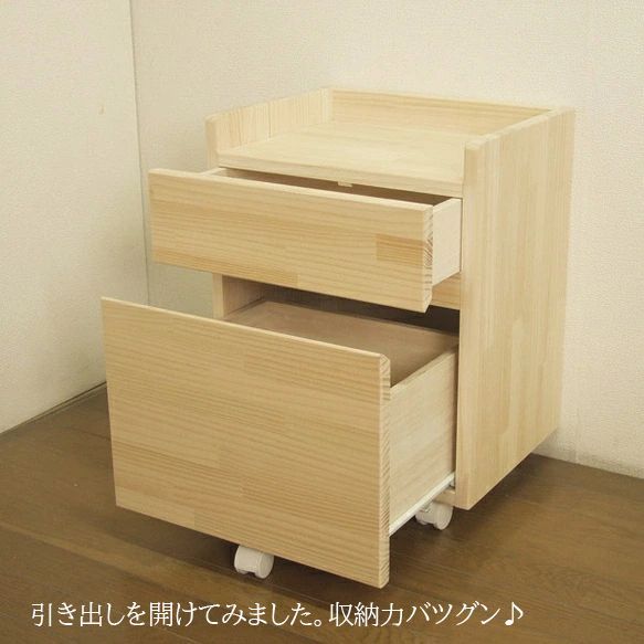 ハンドメイド天然木パイン材 勉強机