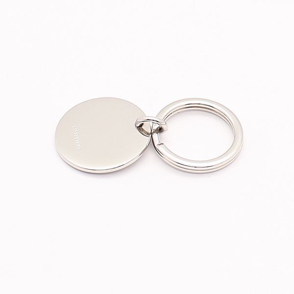 Cartier シルバー キーホルダー 箱付き 美品 CARTIER カルティエ パンサーモチーフ キーホルダー