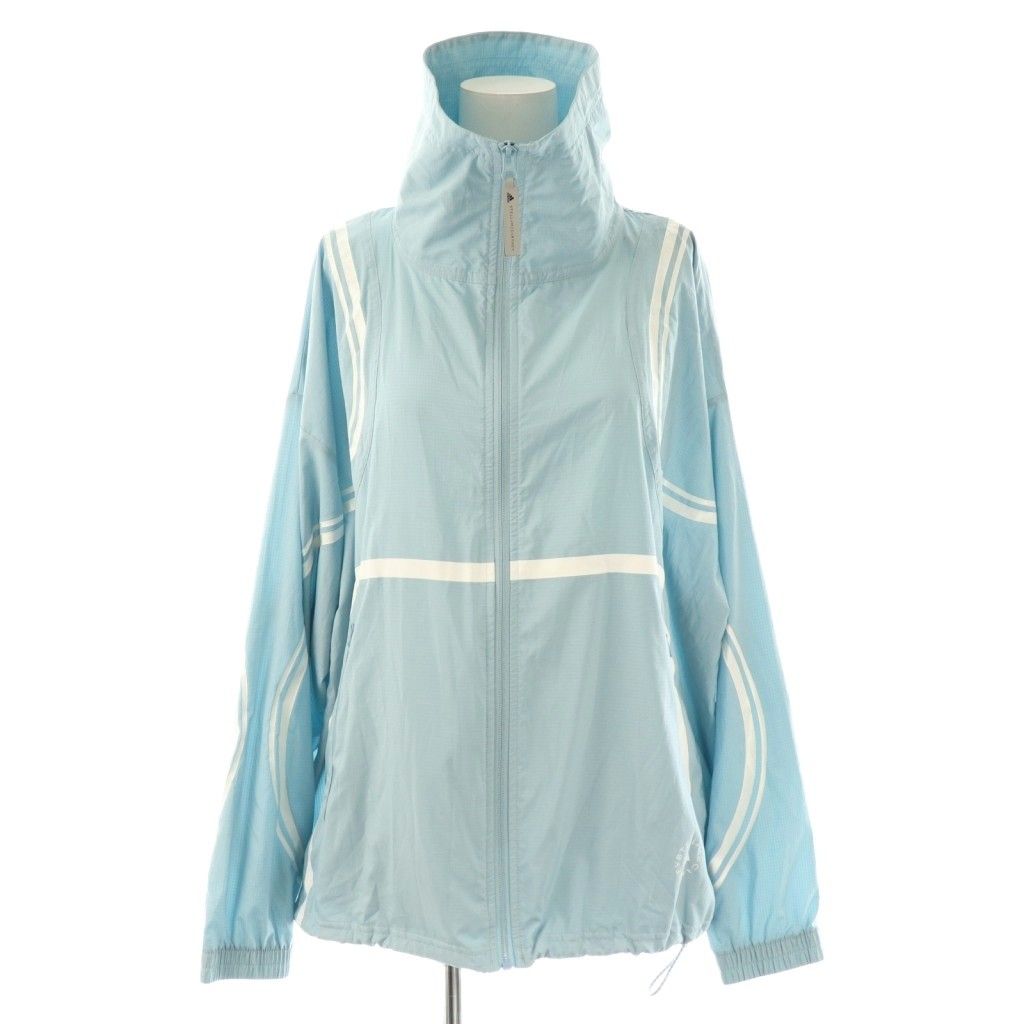 [美品]adidas stella mccartney ブルゾン ジャンパー 紺 adidas by Stella McCartney True Nature ウーブン ボンバー