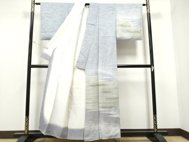 平和屋着物○訪問着 作家物 立波草花文 金彩 正絹 逸品 CAAW3839vf