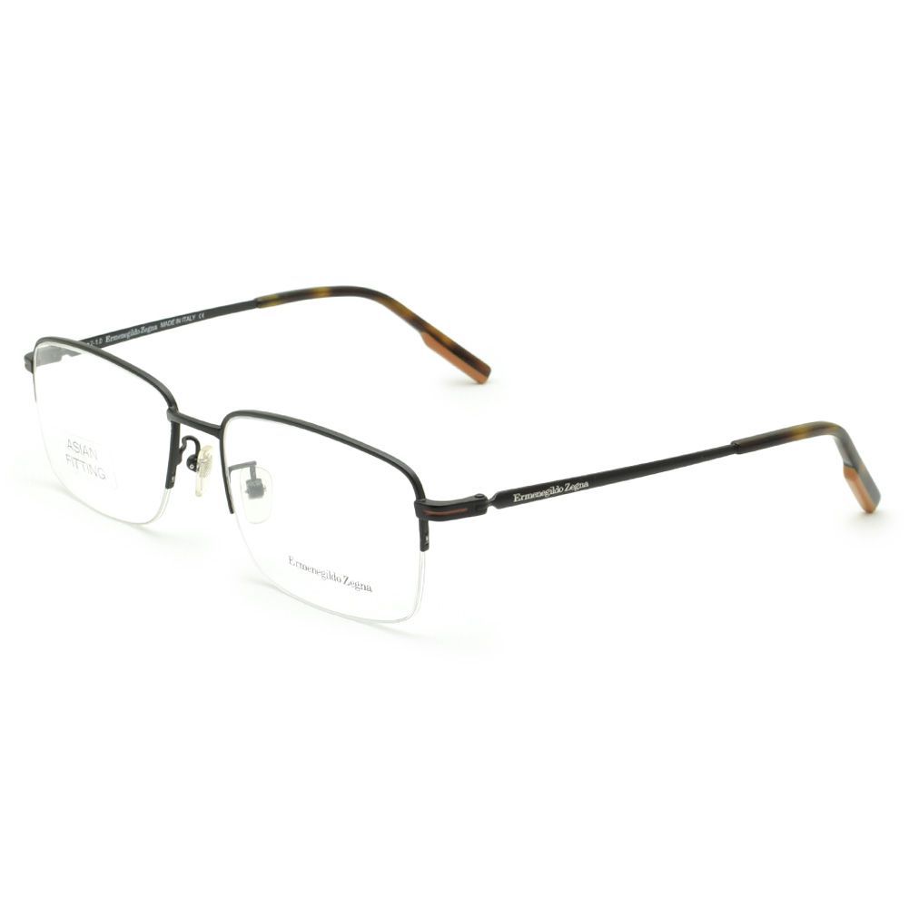 ZEGNA ゼニア EZ5190-D|V 002 57 Ermenegildo Zegna エルメネジルド ゼニア メガネ 眼鏡 フレームのみ ノーズパッド メンズ
