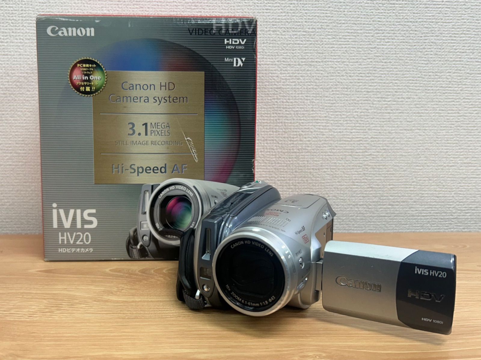☆【SALE】Canon HDVビデオカメラ iVIS HV20【通電済み】 - メルカリ