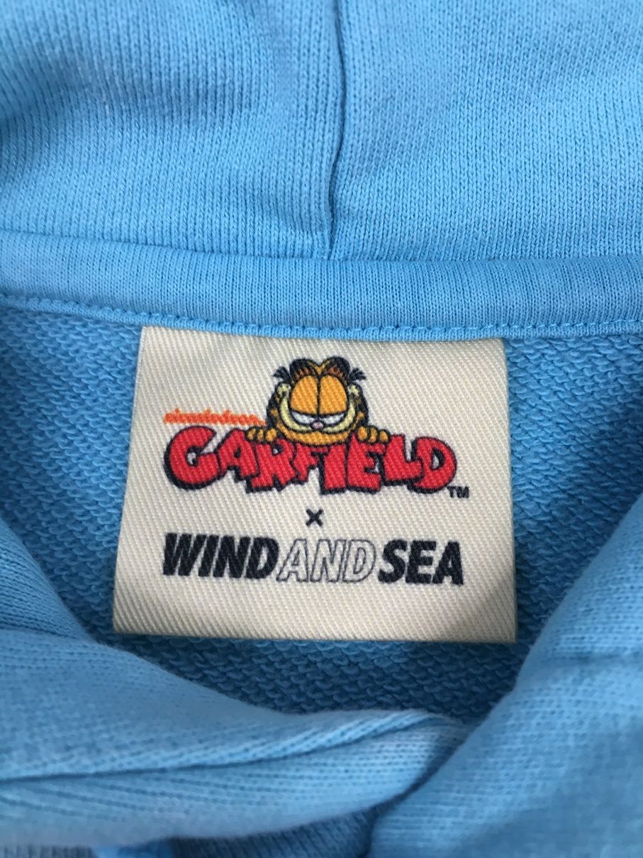 WIND AND SEA × GARFIELD ウィンダンシー ガーフィールド パーカー 