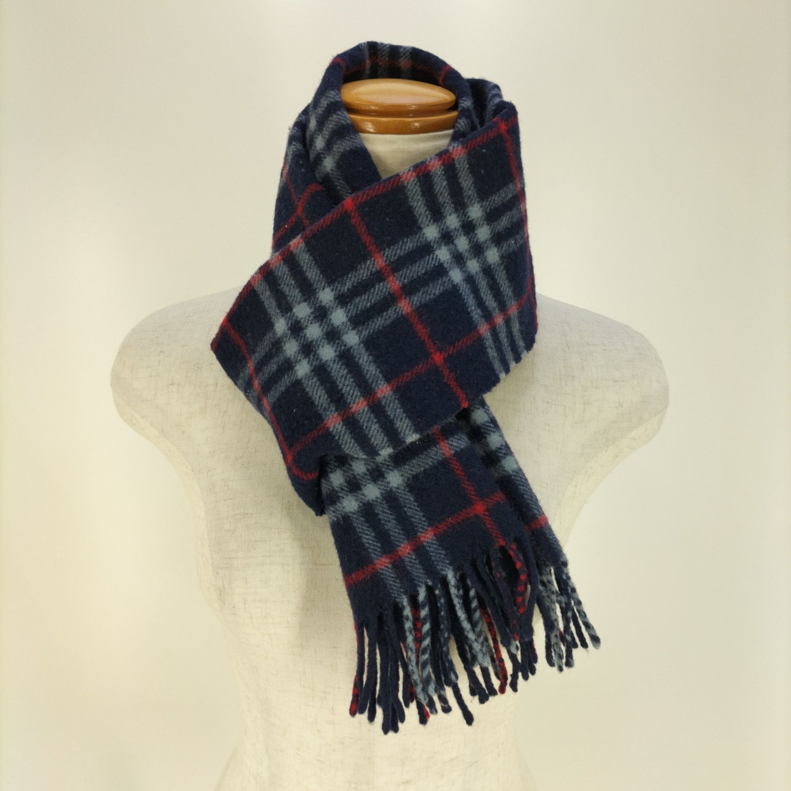 バーバリーズ BURBERRYS ラムウール ノバチェック マフラー