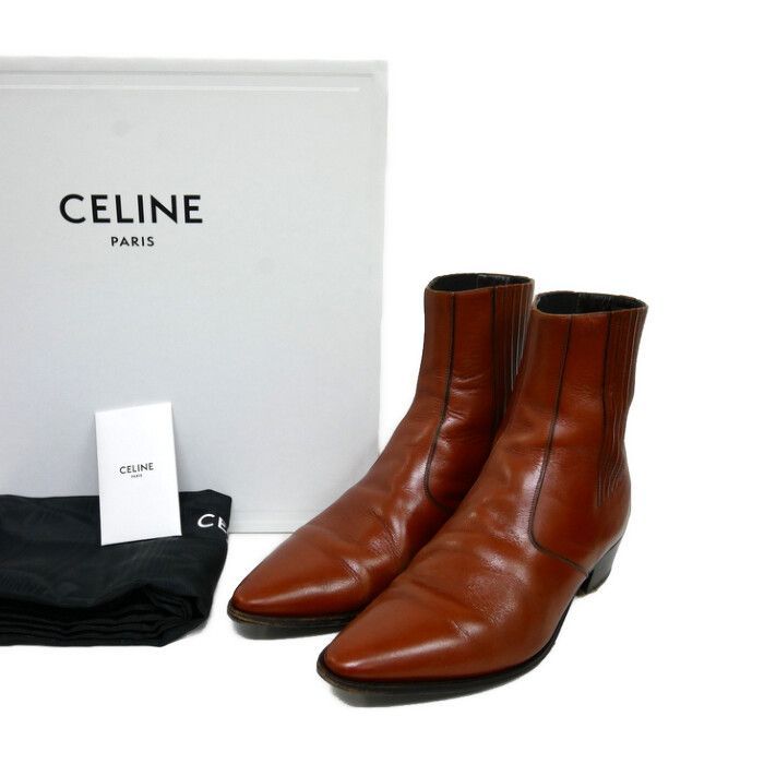 19SS CELINE ジャクノ 40 ブーツ 靴 エディスリマン CELINE HEDI