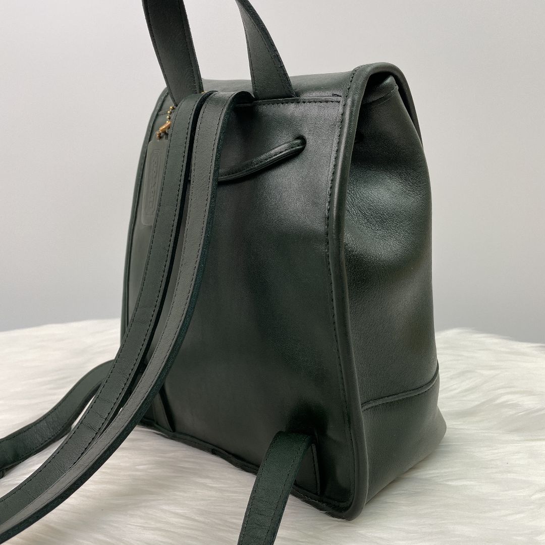 極美品】オールドコーチ リュック 緑 グリーン アメリカ製 - メルカリ