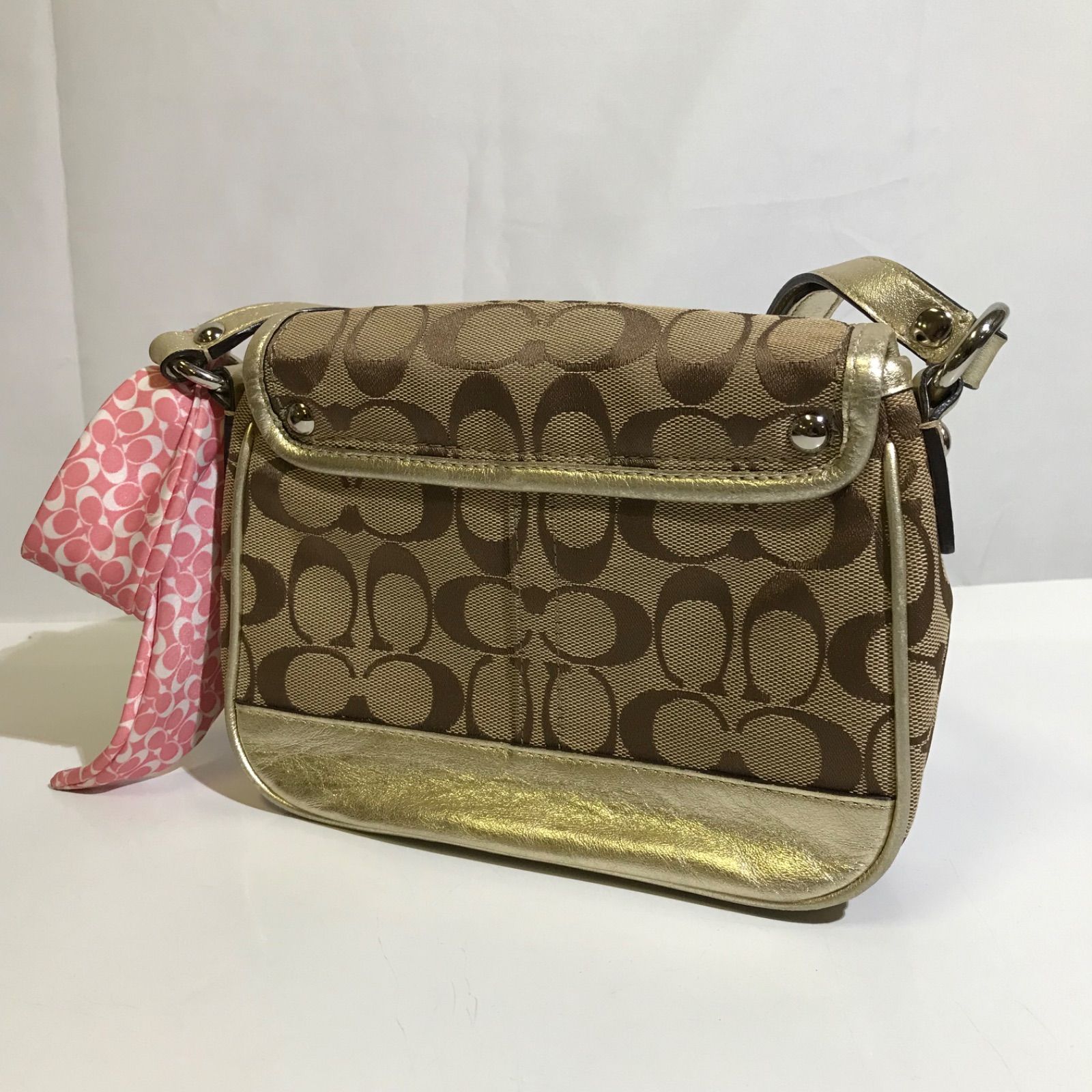 COACH コーチ ショルダーバッグ シグネチャー トートバッグ 斜めがけ 