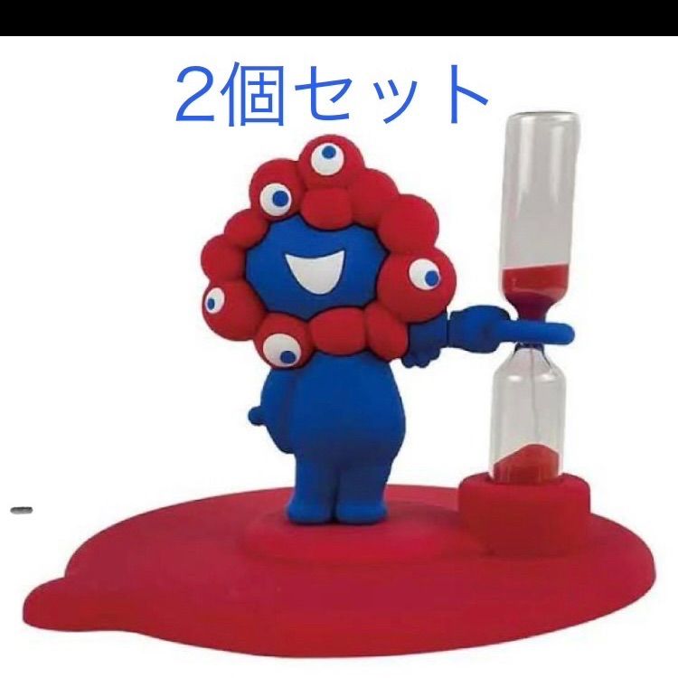 万博 品 砂時計付きカップ麺ストッパー 2個セット