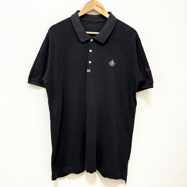 snc パパス Papas ポロシャツ LL 黒系 半袖 大きいサイズ レディース 965600