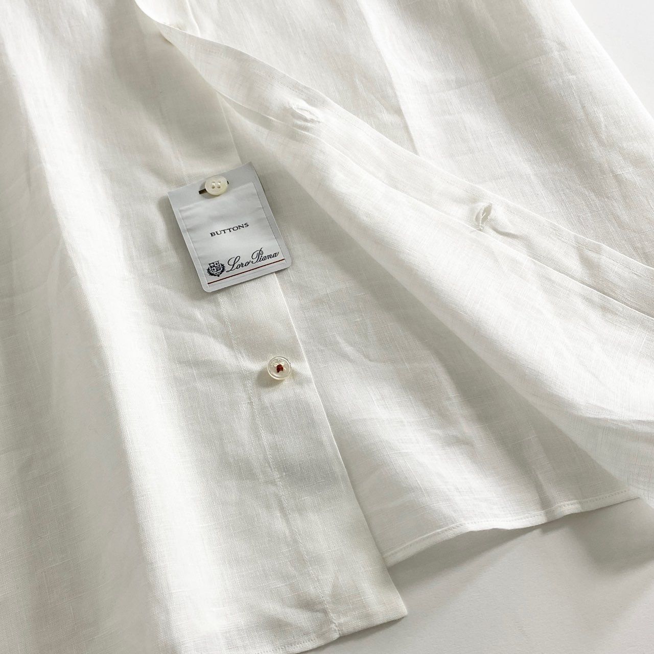 4a17 《美品》 イタリア製 Loro Piana ロロピアーナ リネン
