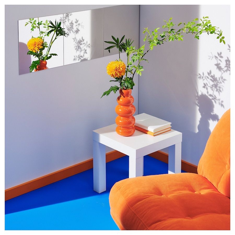 KÄLLARHALS シェッラルハルス 花瓶, イエロー, 22 cm - IKEA