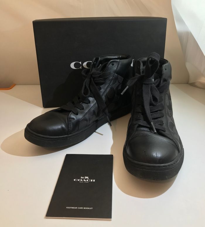 COACH シグネチャー ハイカットスニーカー FG1950 8.5 D 26cm