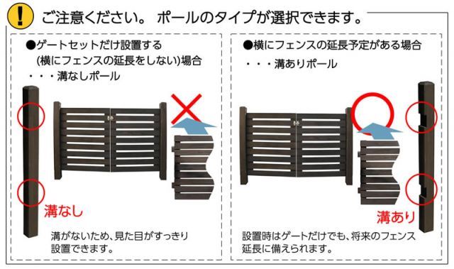 門扉 平地設置用