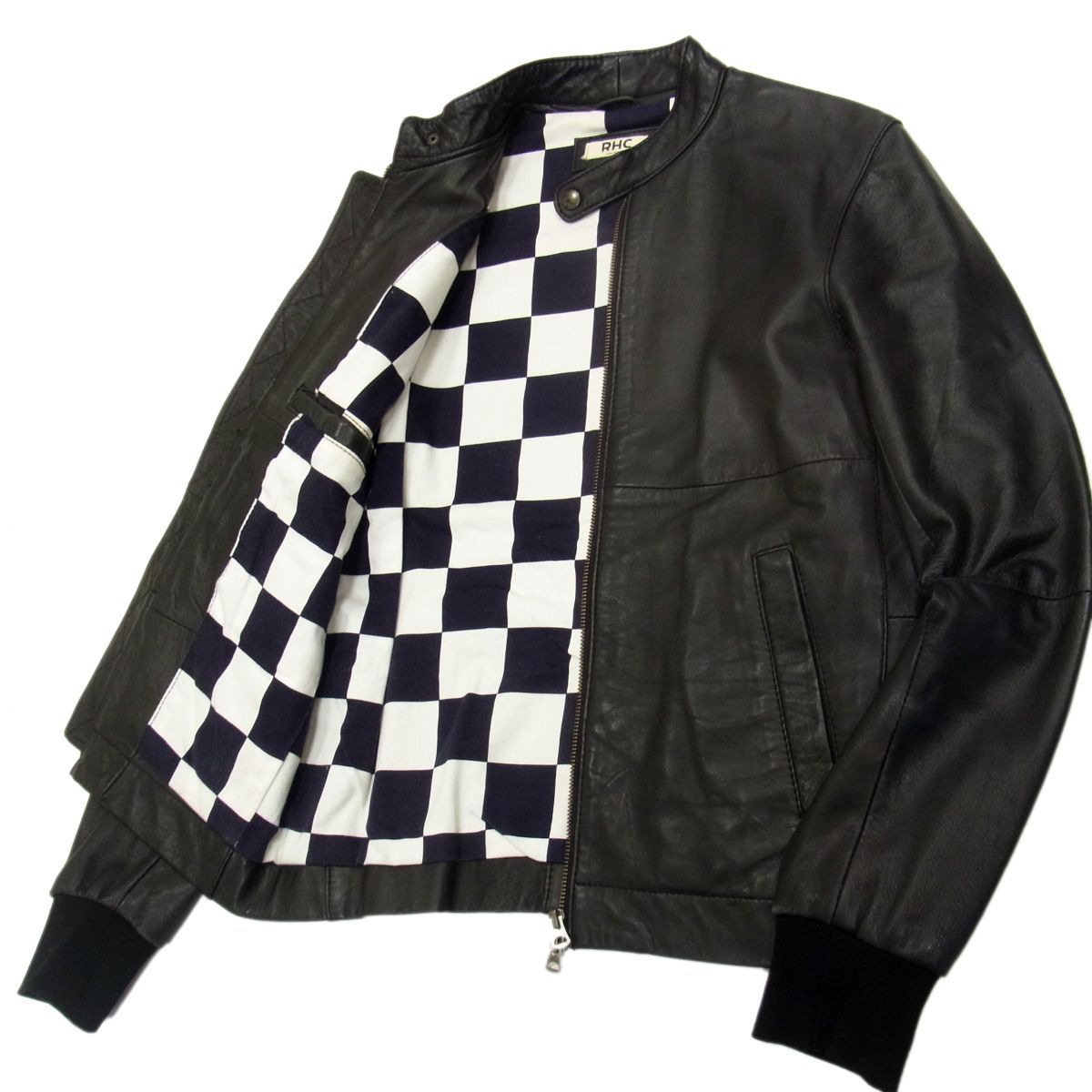 中古◇LONDON LABEL ミンク毛皮コート セミロング 毛艶 毛並み 良好 美 