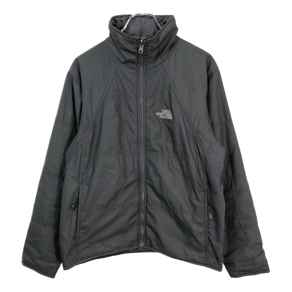 THE NORTH FACE ノースフェイス 中綿ジャケット アウトドア グレー メンズ S 古着 V6329