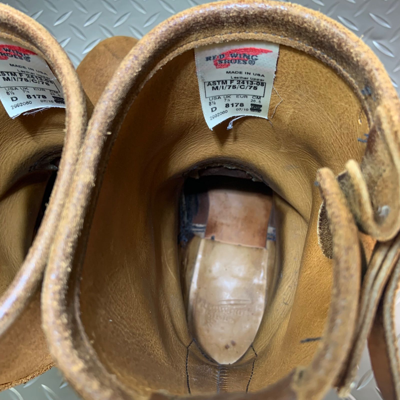 ☆REDWING 8178 エンジニアブーツ 2010年製 US8.5D JP26.5
