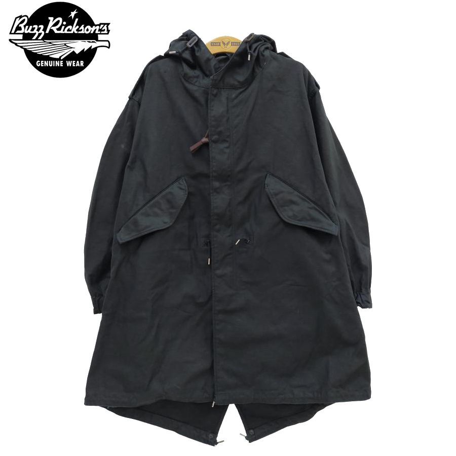 バズリクソン Buzz Rickson バズリクソンズ モッズコート ウィリアム ギブソン M-51 モッズパーカー BR14969 William Gibson メンズ M51 東洋エンタープライズ ブラック