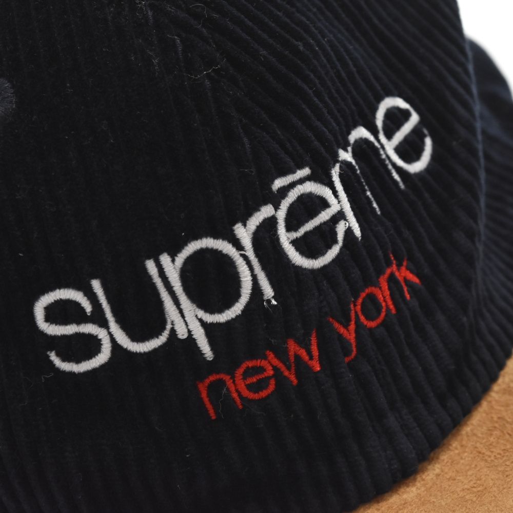 SUPREME (シュプリーム) 19AW Corduroy Classic Logo 6-Panel Cap