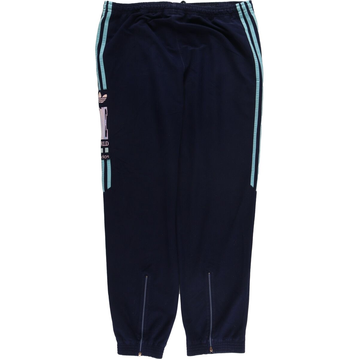 古着 80年代 アディダス adidas ベロア ジャージパンツ トラック