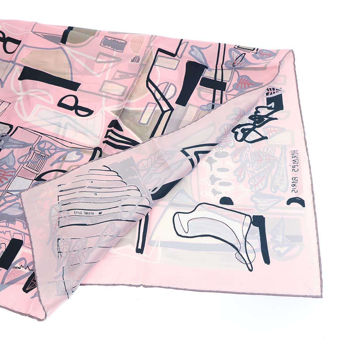 HERMES エルメス カレ90 Modernisme tropical 熱帯のモダニズム