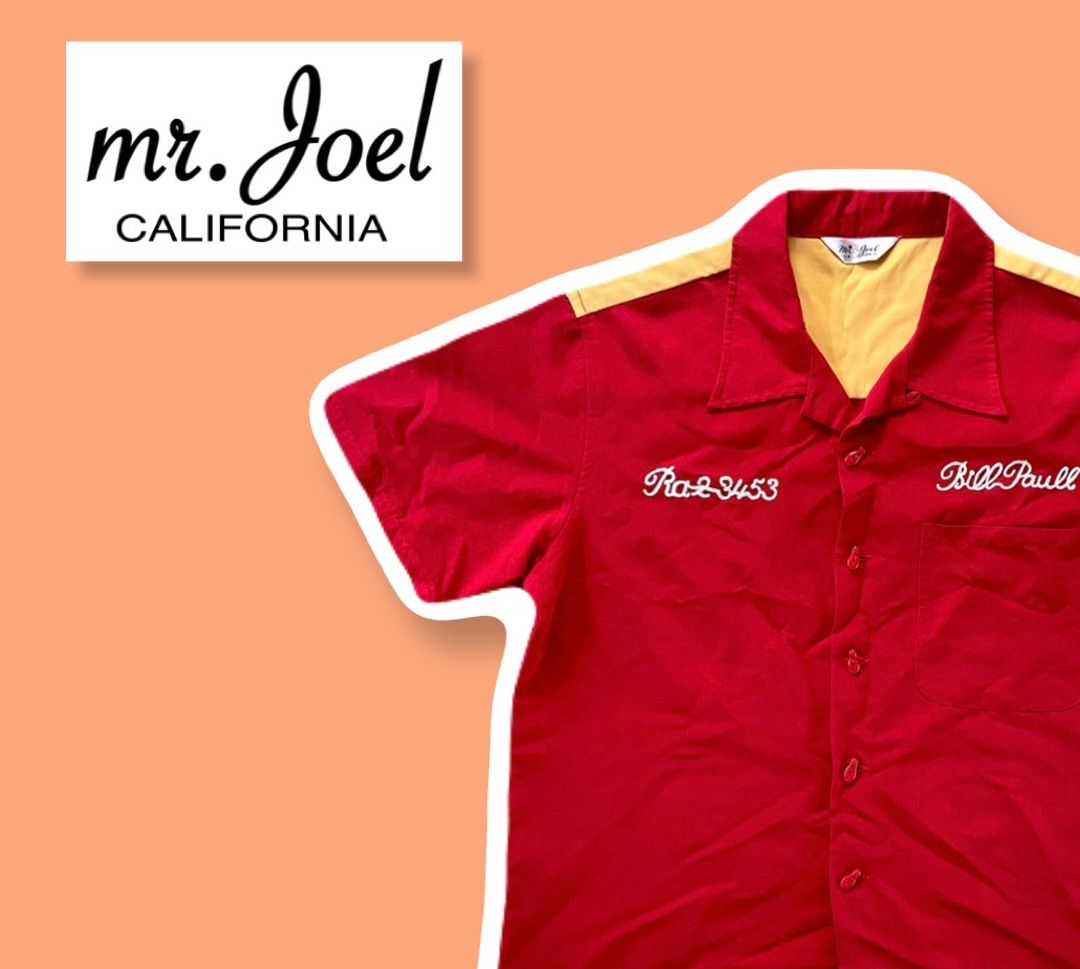 mr.Joel CALIFORNIA ボーリングシャツ ビンテージ チェーン