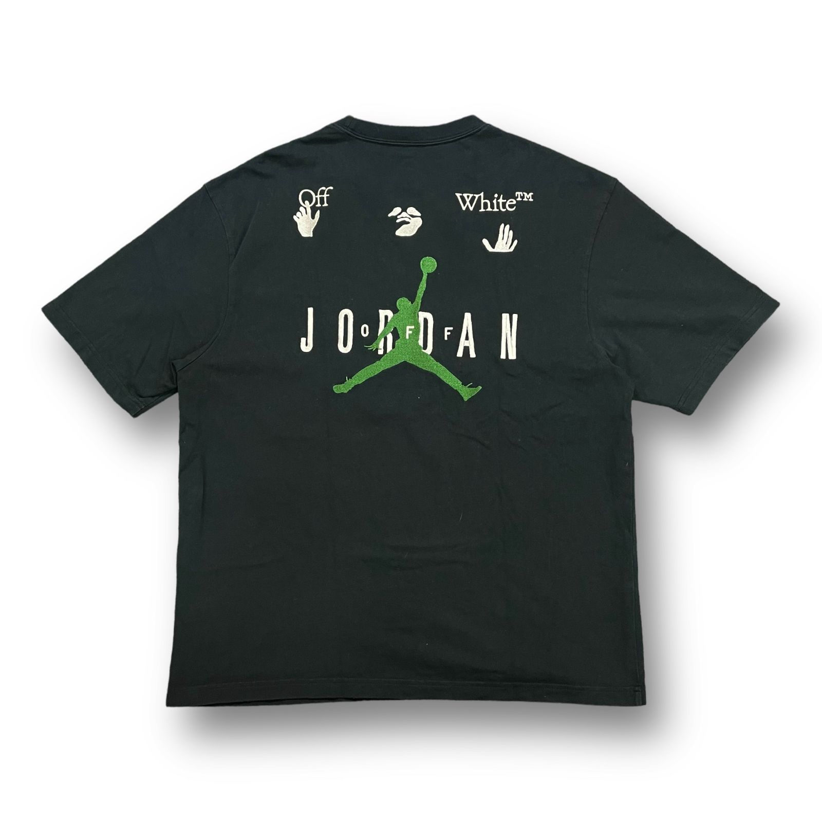 国内正規 OFF-WHITE × NIKE JORDAN BRAND EMBROIDERY SS TEE コラボ