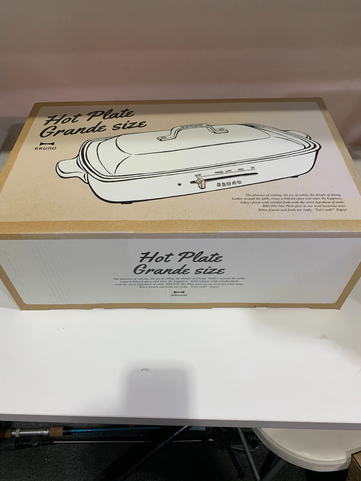 BRUNO ホットプレート グランデサイズ 【直営店限定カラー】ブルー