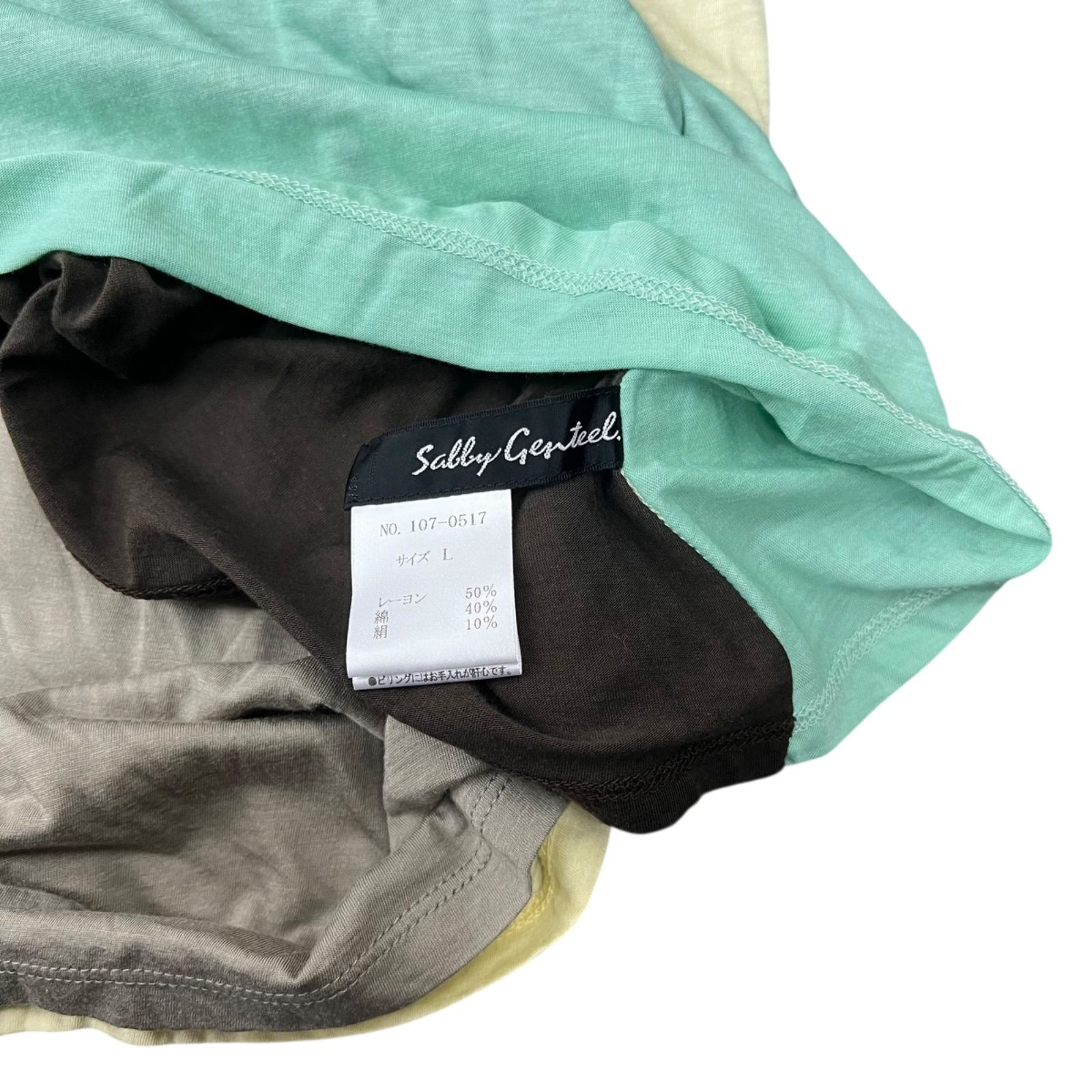 Sabby Genteel ノースリーブワンピース シャビージェンティール 