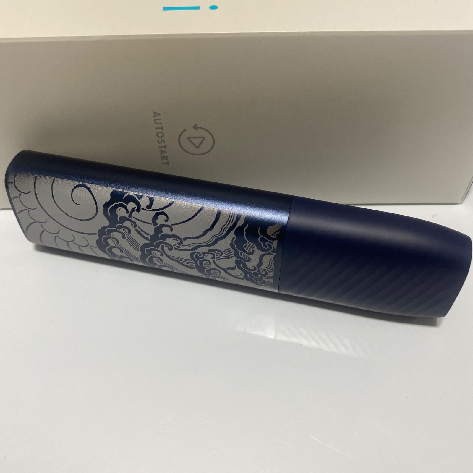 波 和柄 両面 加工 iQOS ILUMA i ONE アイコス イルマ i ワン 