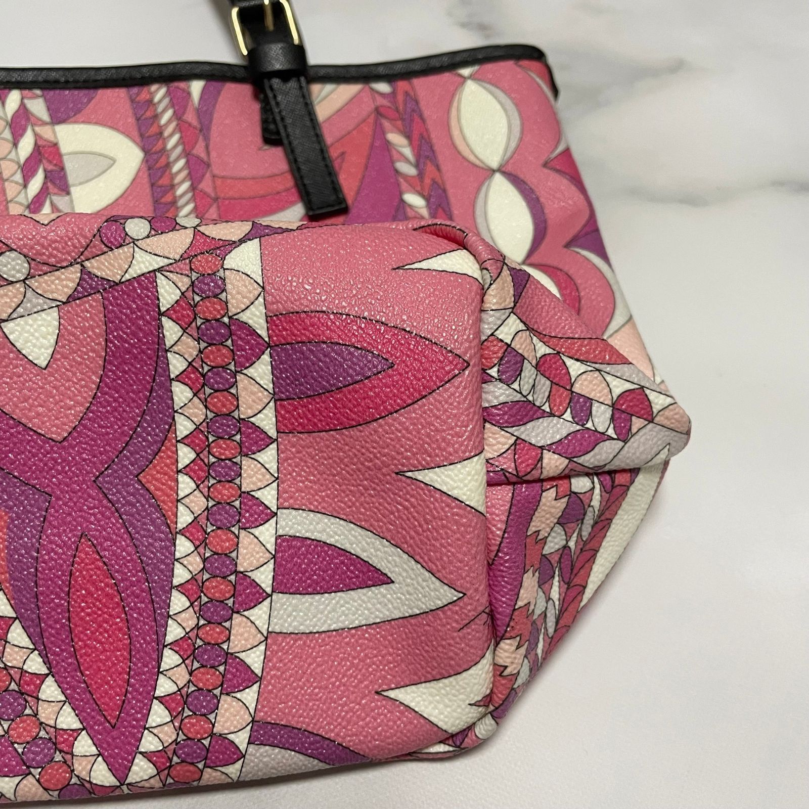 美品 エミリオプッチ ハンドバッグ 美品】EMILIO PUCCI エミリオプッチ ハンドバッグ - メルカリ
