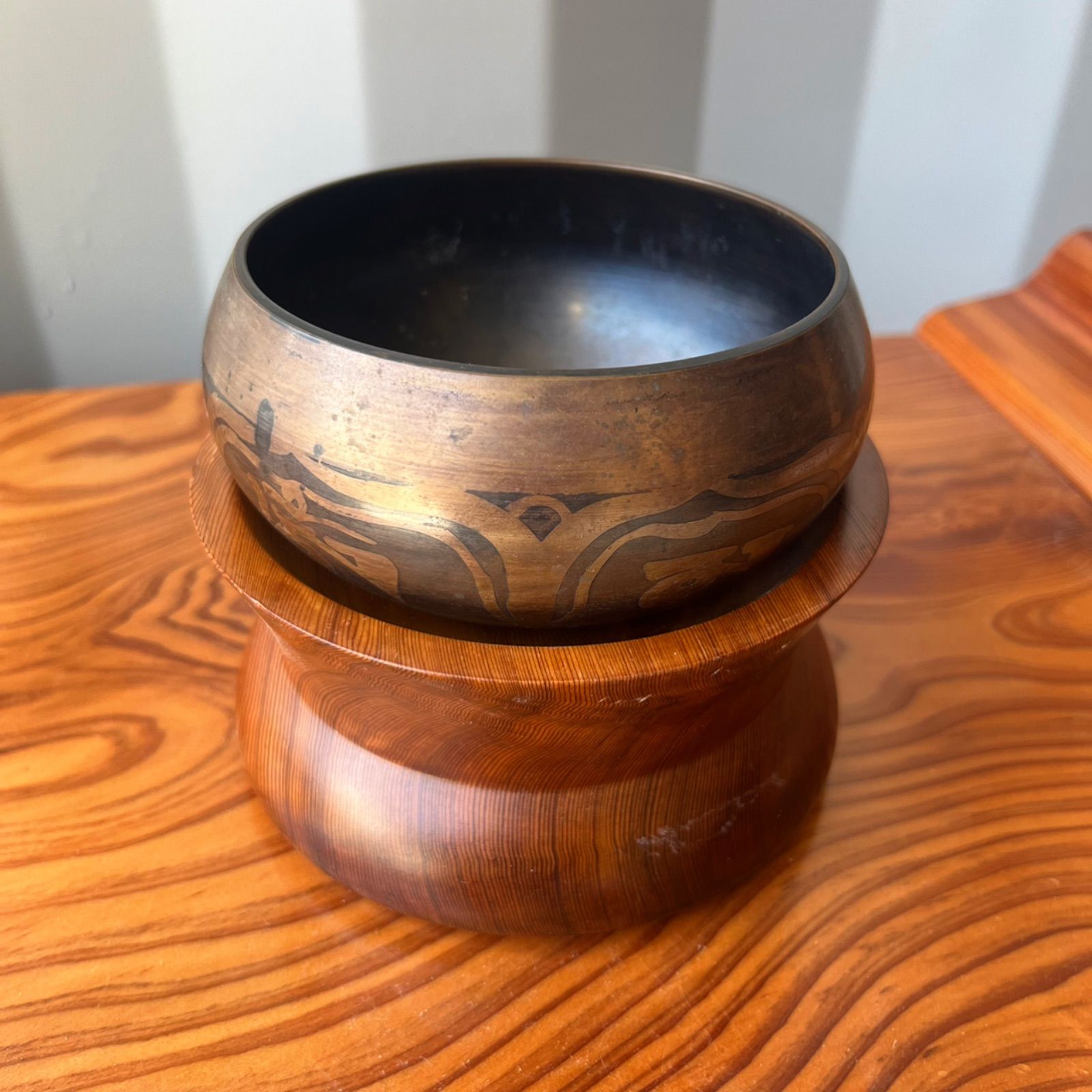 屋久杉 経机 前机 花立 火立 おりん りん棒 仏具セット SKLAD-KIRPICHA_RU