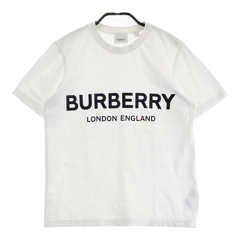 BURBERRY バーバリー 8008894 半袖Tシャツ ロゴ ホワイト系 S 240101425535 レディース